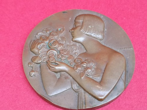 Médaille bronze art - , deco