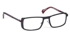 Lunettes de vue noir mat et