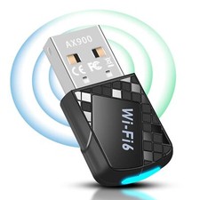 Adaptateur Bluetooth WLAN USB 2.0 AX900Mbs clé Wi-Fi Bluetooth 5.4 WiFi6 pour...