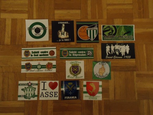 Autocollants ultras saint