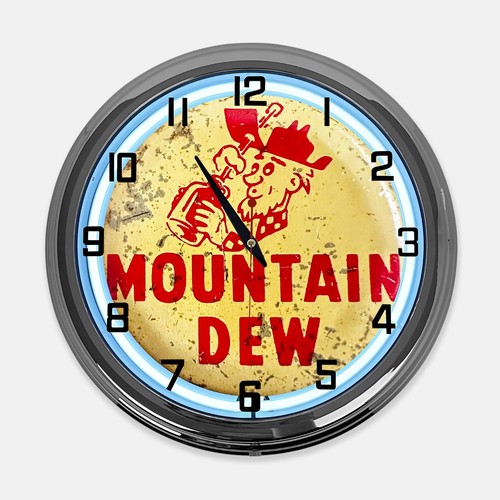 18" Vintage Mountain Dew Metal