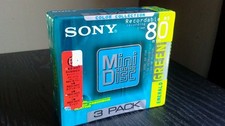3 Minidisc Sony Color