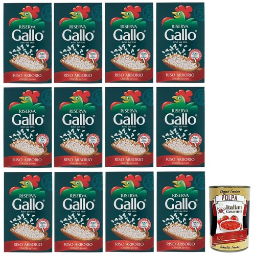 Riso gallo kg1 arborio - riso,