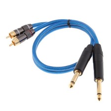 Câble audio double prise jack
