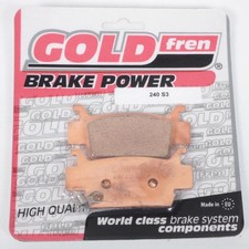 Plaquette de frein Gold Fren