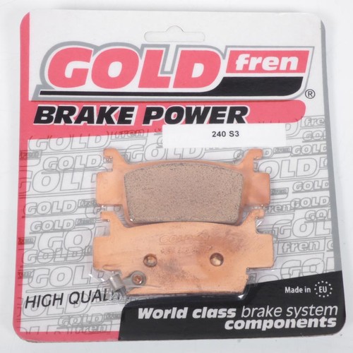 Plaquette frein gold fren - de,