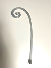 Recharge Verre Lustre Bleu Murano Barovier Crochet Diamètre 1,8 CM