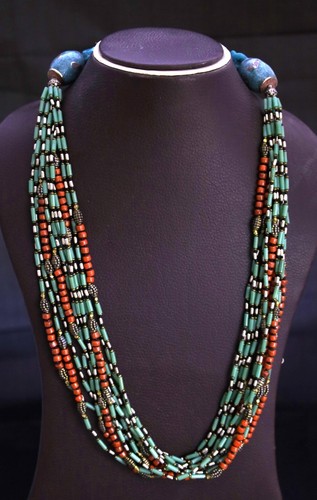Rare collier ancien tibétain