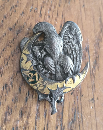 Insigne régiment de - insigne, 21°