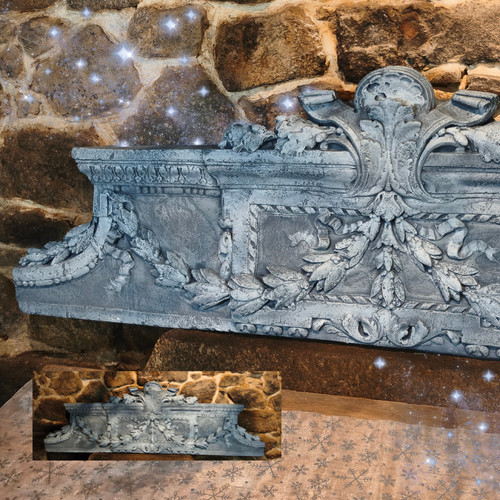 Ancien fronton imposte style - ancien,