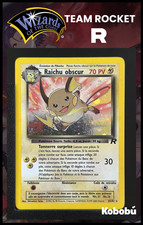Carte Pokémon Raichu Obscur