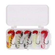 Lot de 5 leurres à tête
