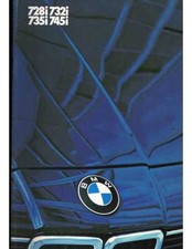▄▀▄ Brochure BMW 728i /