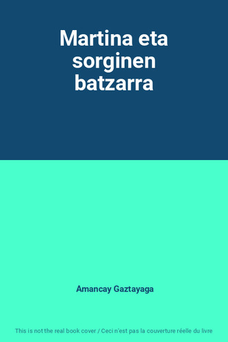 Martina eta sorginen batzarra