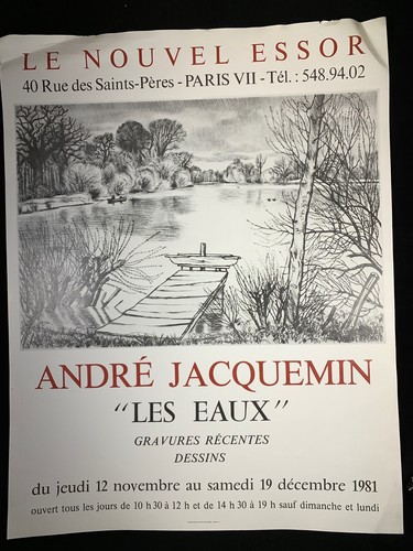 Affiche exposition andré - affiche,