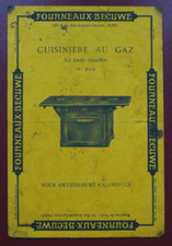 BUVARD - BÉCUWE - CUISINIÈRE AU GAZ ILLUSTRATEUR  PLUS JAUNE D'OR EN RÉALITÉ