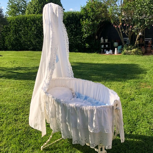 Lit bebe ancien balancelle - bebe,