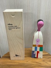 Poupée en bois Vitra n°5 figurine peinte à la main Alexander Girard 1952...