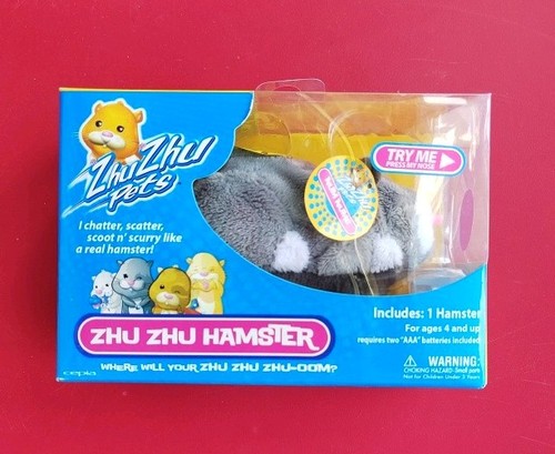 Zhu hamster pets new - hamster, grey
