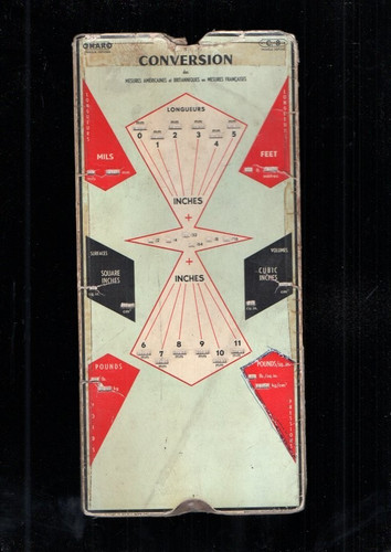 Ancien règle conversion - de,