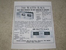 1st phase linear Ad, 1971