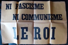 Affiche Royaliste - Ni