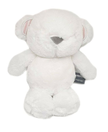 Peluche doudou ours - , blanc