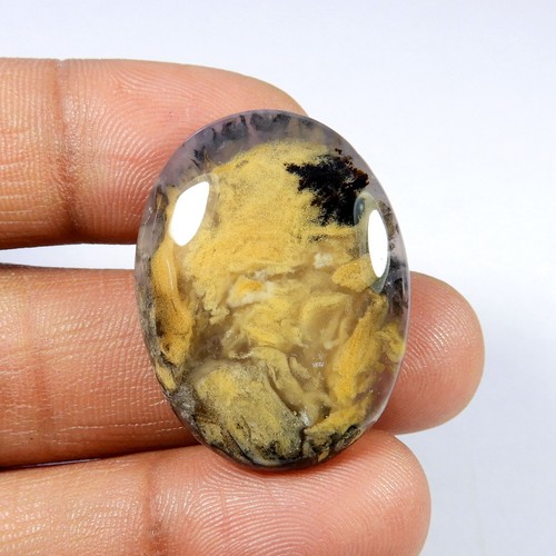 Cabochon dendrite tigre - de,