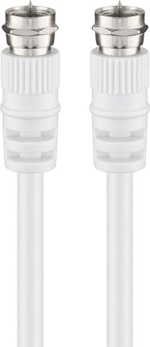 Câble coaxial avec fiche - f,