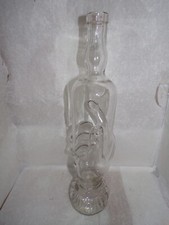 Bouteille à sujet en verre