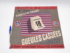 Affiche Loterie Nationale -