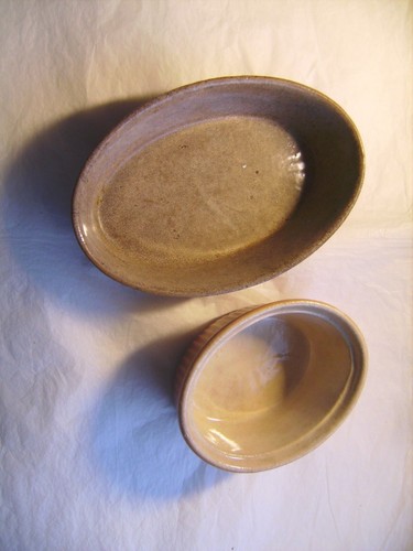 Lot petits plats - 2, ovales