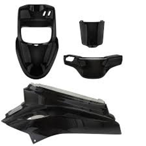 Kit carénage noir mbk - carénage,
