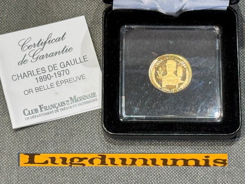 Médaille charles gaulle - médaille,