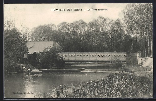 Cpa romilly sur - cpa, pont