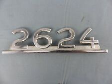 MERCEDES 2624 sigle monogramme