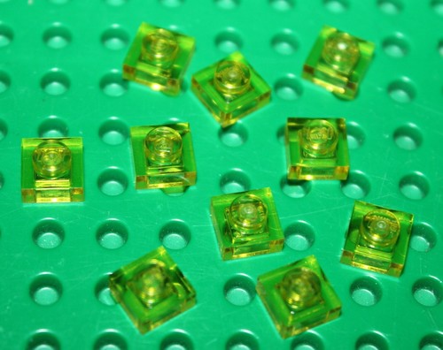 Lego tryellow plate - lego, 1x1