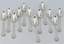 12 cuillères à moka/café en argent massif Minerve, Art Déco, excellent état.