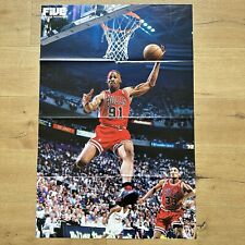 Affiche Vintage De Dennis Rodman Chicago Bulls NBA Kobe Maillot Air Jordan 293