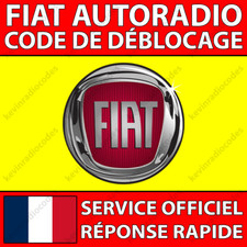 ✅FIAT RADIO CODE DE DÉBLOCAGE POUR TOUS MODÈLES VP1 VP2 VP3 VP4 CD MP3 ECE DAB✅