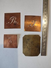 Lot 4 Pochoirs Anciens