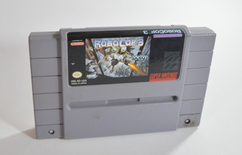 Robocop super nintendo snes - super,