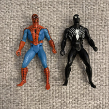 Mattel Marvel Hong Kong 1984 Spider Man & Venom Secret Wars Figurines Excellent