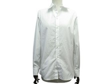 NEUF CHEMISE DIOR BRODERIE ABEILLE LOGO CD M 38 EN COTON BLANC WHITE SHIRT 650€