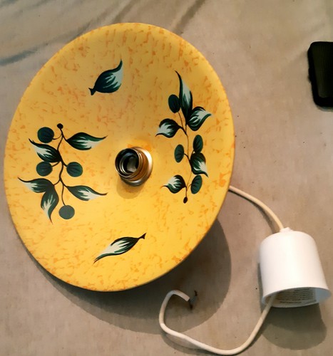 Abat jour lampe ancien - abat,