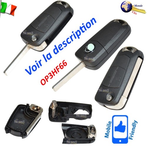Coque op3hf66 clé plip - op3hf66,