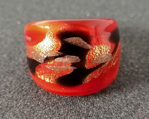 Ancienne bague verre - , en