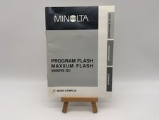 Minolta program flash - minolta, maxxum