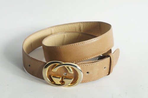 Gucci ceinture cuir marron - cuir,