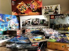 LEGO lot de boîtes vides AVATAR MARVEL STAR WARS CREATOR MONKIE KID Empty Boxes